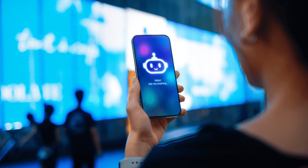 women using ai tool