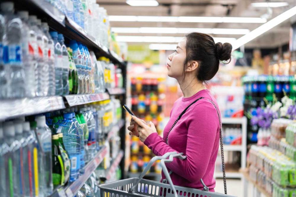 Woman shopping