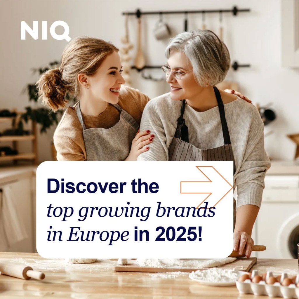 Discover the top growing brands in Euripe in 2025!