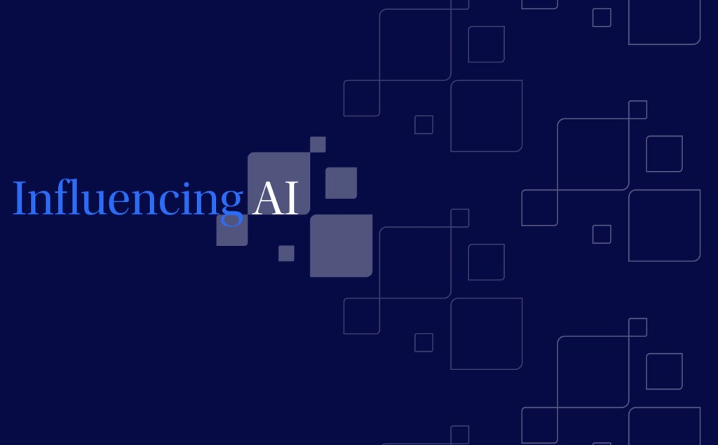Influencing AI: A four-part webinar series