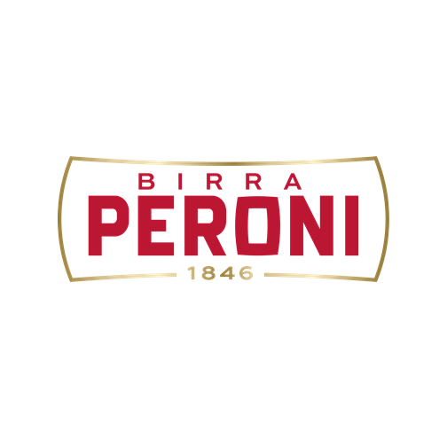 Logo Birra Peroni, azienda sponsor Linkontro 2024