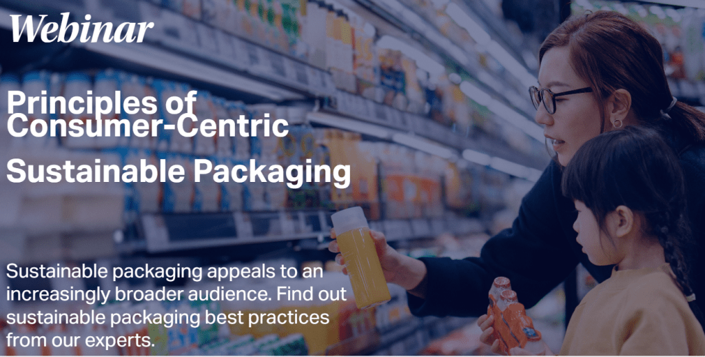 BASES Principles of Consumer-Centric Sustainable Packaging: Webinar