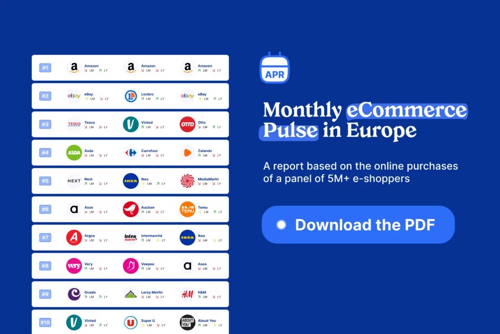 Monthly eCommerce Pulse Avril – EU5