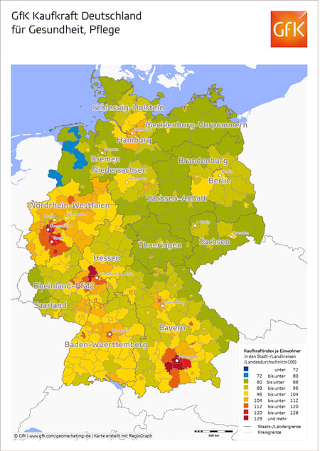 Bild des Monats: Kaufkraft Gesundheits- und Körperpflege