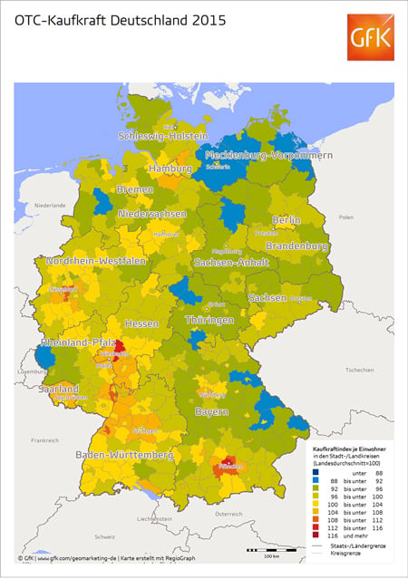 Bild des Monats: OTC-Kaufkraft Deutschland