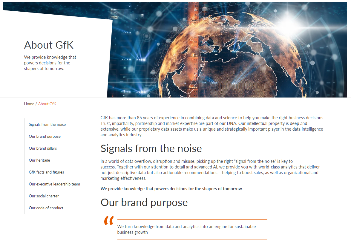 GfK Website About Us Brand Purpose