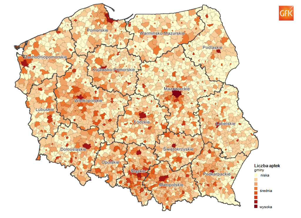 Liczba aptek w Polsce – zagęszczenie i potencjał do inwestycji