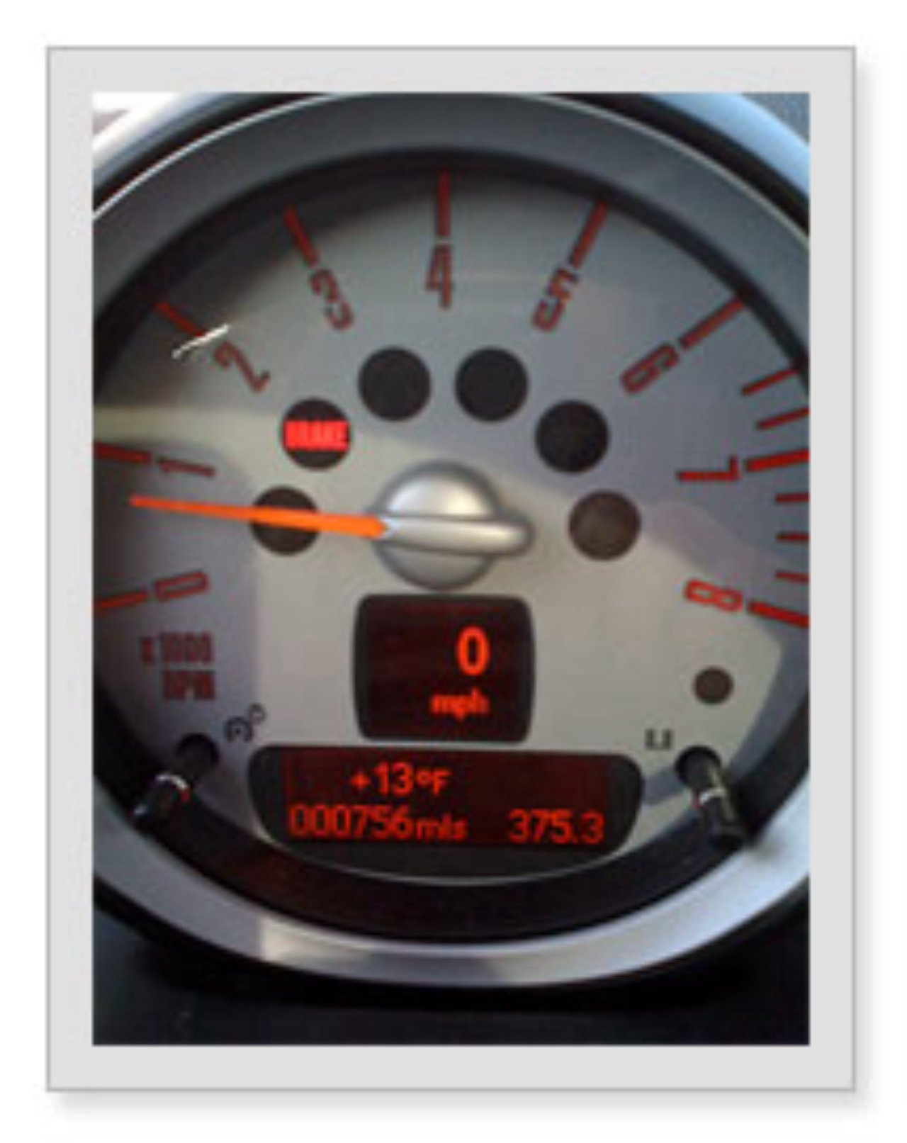 mini-tachometer