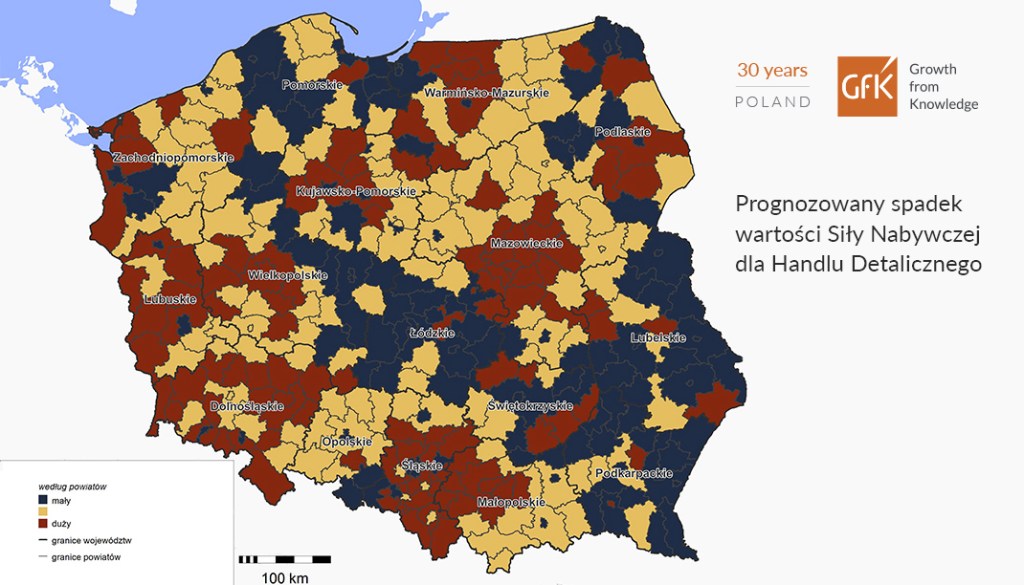 Po zakończeniu okresu izolacji wydatki polskich konsumentów w handlu mogą spaść o niemal 25 proc.