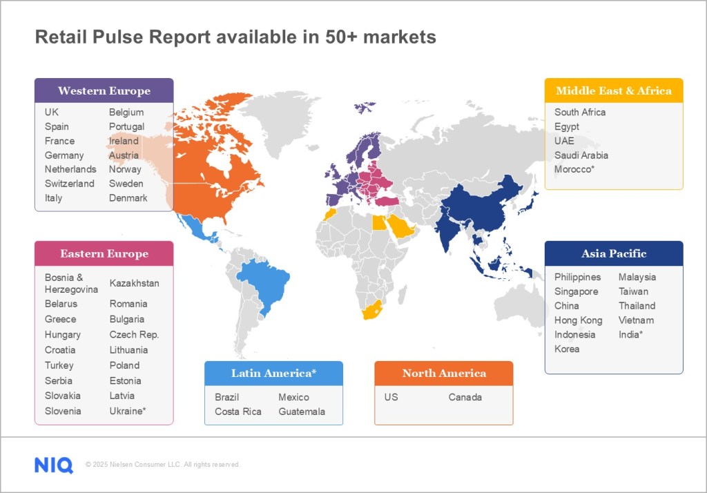 Retail Pulse Report available in 50+ markets