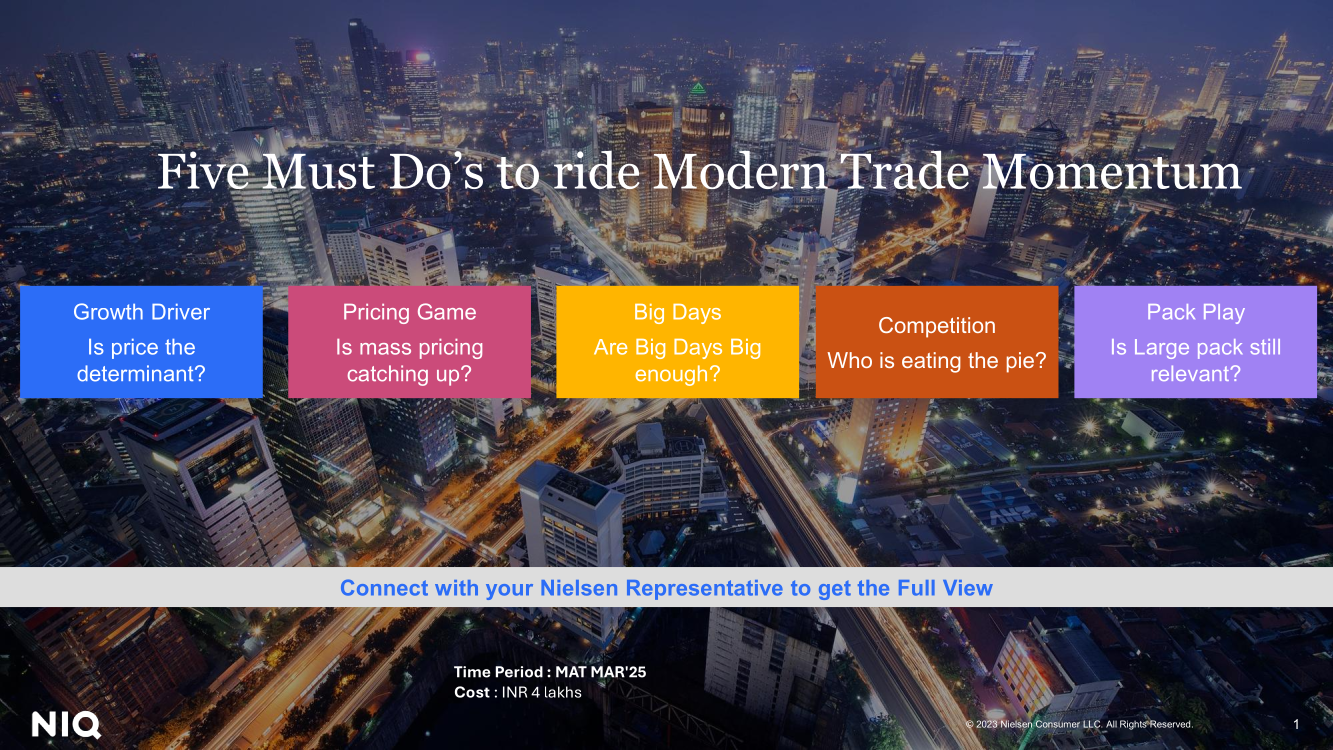 India modern trade report preview