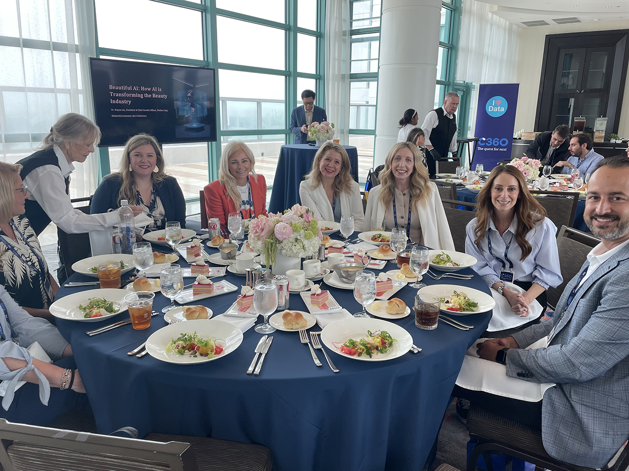 Guests at the luncheon