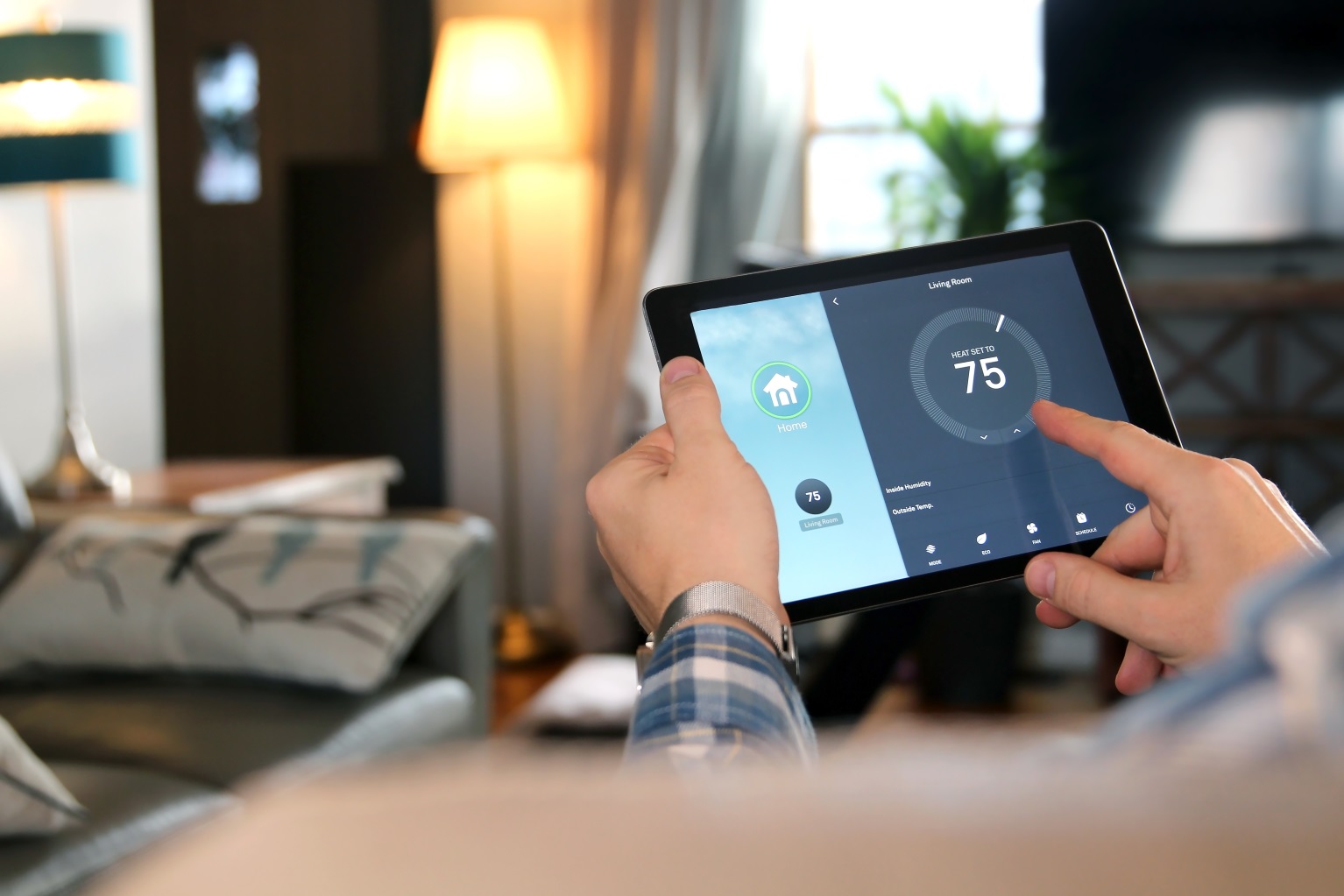 smart home tablet