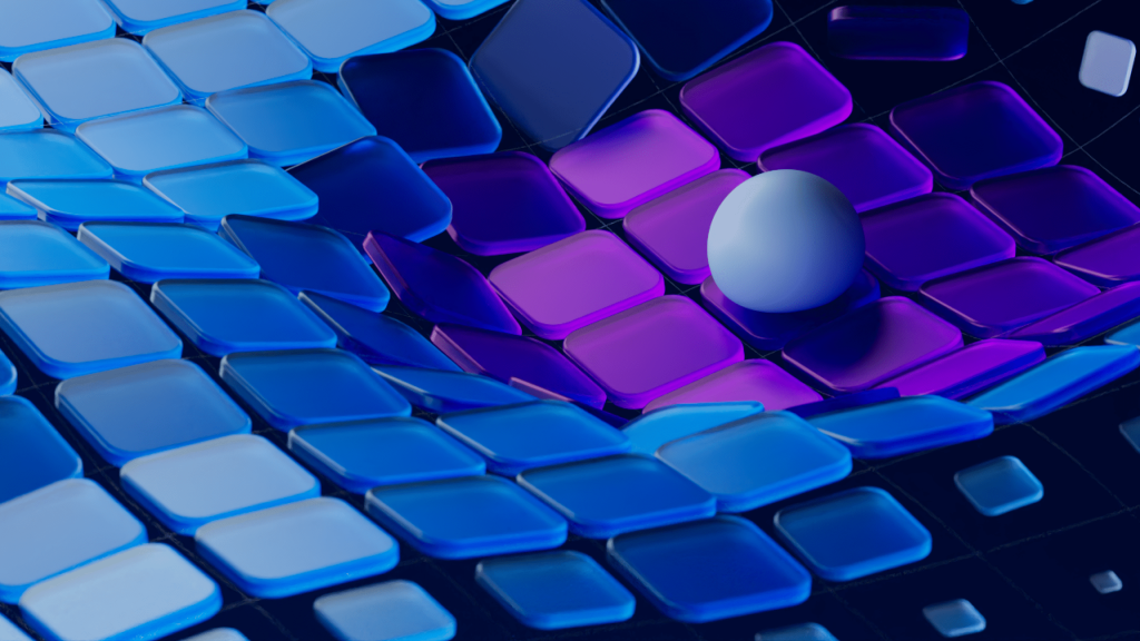 Cover 3D Linkontro 2026 con tiles e pallina colorata