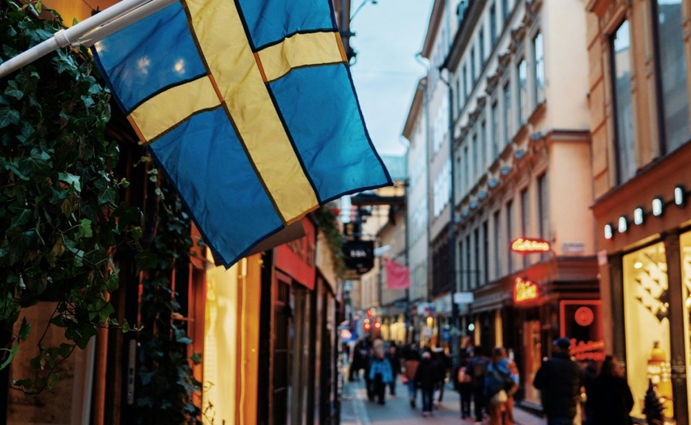 Sweden shopping area