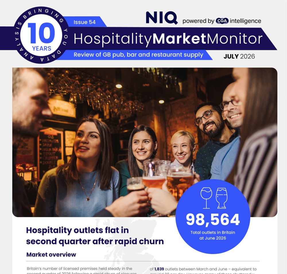 Inline image 1 for Hospitality outlets flat in second quarter after rapid churn of closures and openings