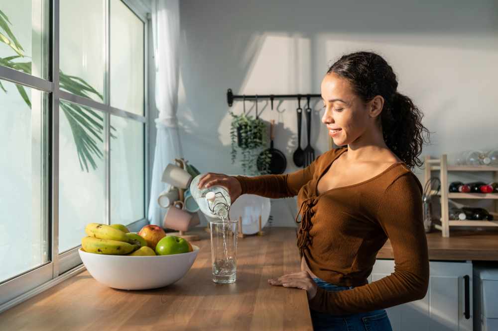 women preparing healthy food