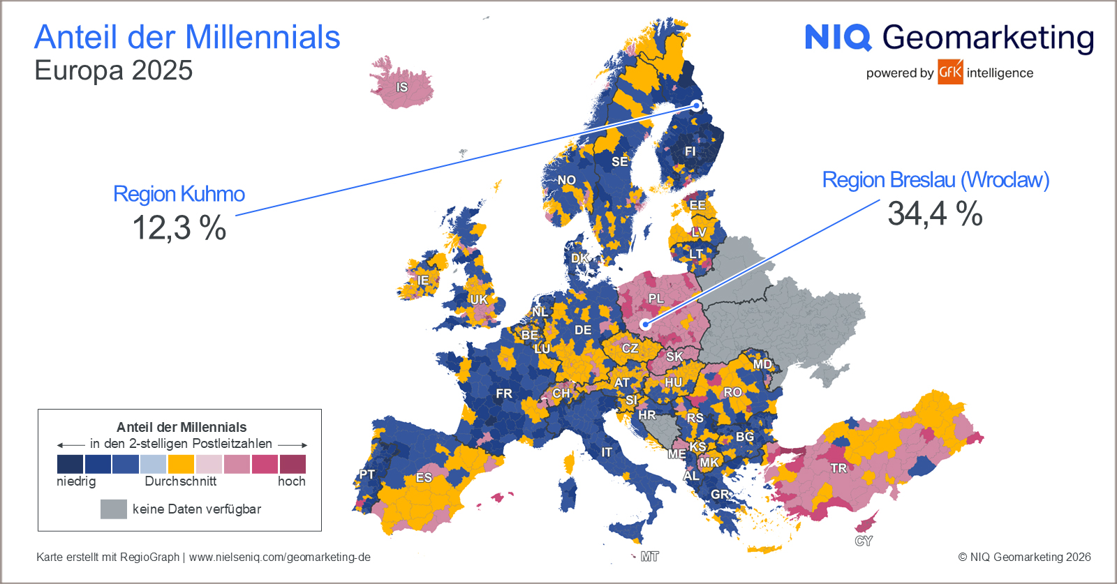 Bild im Inhalt 1 zu Bild des Monats: Millennials, Europa 2025